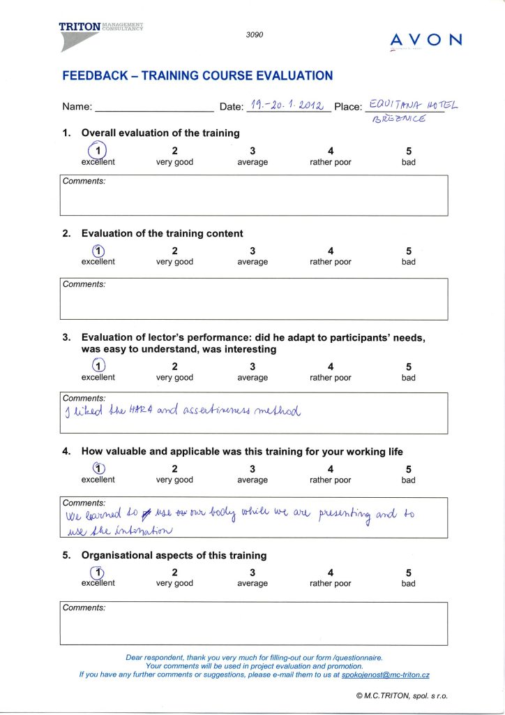 Evaluation form scan #026