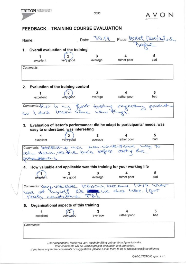 Evaluation form scan #038