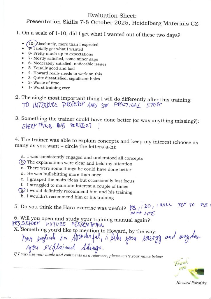 Evaluation form scan #050