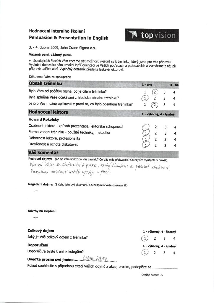 Evaluation form scan #080
