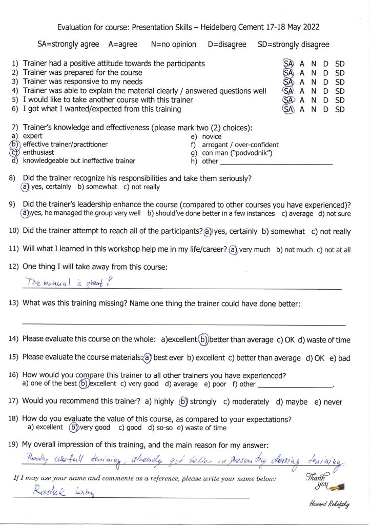 Evaluation form scan #095
