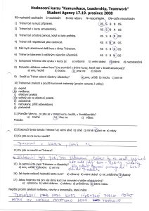 Sken hodnotícího formuláře #117