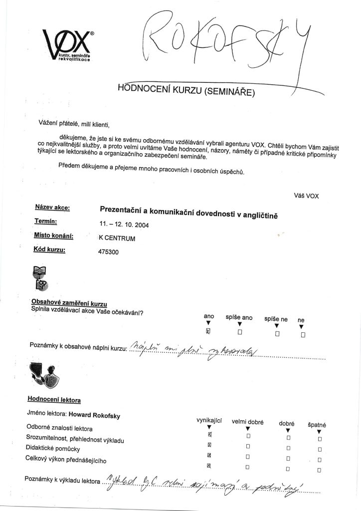 Evaluation form scan #122